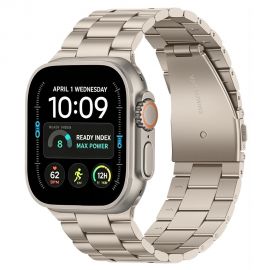 Starlight apyrankė APPLE WATCH 8 / 9 / 10 / 11 / 12 / SE / ULTRA (44 / 45 / 46 / 49 MM) "Tech-Protect Stainless"