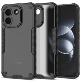 Juodas matinis dėklas Xiaomi Redmi Note 17 Pro Max 5G "Tech-Protect Rugged Shield"