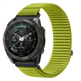 Lime apyrankė GARMIN FENIX 5 / 6 / 6 PRO / 7 / 8 / 8 PRO / 9 / 9 PRO (47 MM) "Tech-Protect Nylonloop"