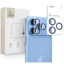 Šviesiai mėlynas stiklas galiniai kamerai Apple Iphone 18 Pro / 18 Pro Max "Hofi Camring Fit+"