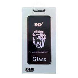 9D Full Glue Gorilla juodas apsauginis ekrano stikliukas Apple iPhone 17 Pro Max