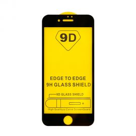 9D juodas apsauginis ekrano stikliukas Apple iPhone 7 / 8 / SE 2020