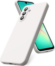 Akmens spalvos dėklas Samsung A566 A56 5G "Mercury Silicone"