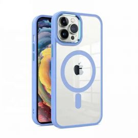 Alyvinės spalvos dėklas Apple Iphone 12 Pro Max "Premium Mag Cover"