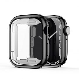 Apsauginis stikliukas /  juodas dėklas Dux Ducis Samo Apple Watch 44mm