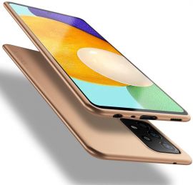 Auksinės spalvos dėklas Samsung Galaxy A525 A52 / A526 A52 5G "X-level Guardian"