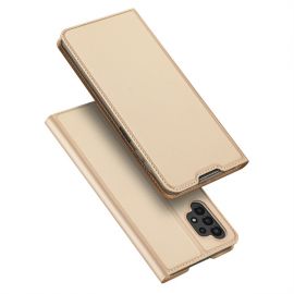 Auksinis atverčiamas dėklas Samsung Galaxy A135 A13 4G "Dux Ducis Skin Pro"