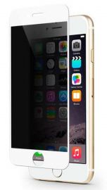 Baltas apsauginis stiklas Apple iPhone 6 / 6S "Full Privacy"