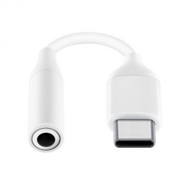 Baltas Audio adapteris originalus Samsung iš Type-C į 3,5mm EE-UC10JUW