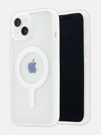Baltas dėklas Apple Iphone 15 "Premium Mag Cover"