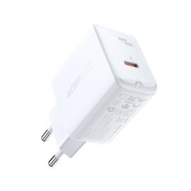 Baltas įkroviklis buitinis Acefast A1 PD20W USB-C
