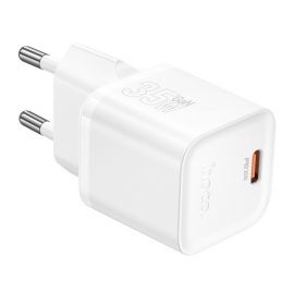 Baltas įkroviklis Hoco N66 35W GaN USB-C