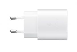 Baltas įkroviklis originalus Samsung EP-TA800NW 25W be pakuotės