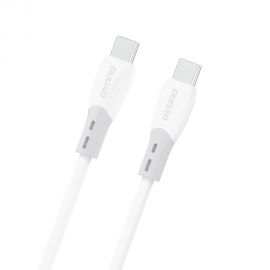 Baltas USB kabelis Dudao L25SC USB-C to USB-C 60W 2.0m