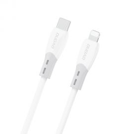 Baltas USB kabelis Dudao L25SX USB-C to Lightning 30W 2.0m