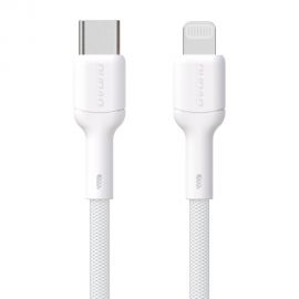 Baltas USB kabelis Dudao L9X USB-C to Lightning 30W 2.0m