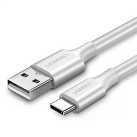 Baltas USB kabelis Ugreen US287 USB to USB-C 3A 1.5m