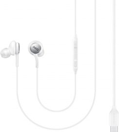 Baltos ausinės originalios Samsung AKG EO-IC100BWEGEU Type-C