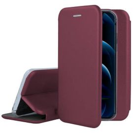 Bordo atverčiamas dėklas Samsung A566 A56 5G "Book Elegance"