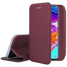 Bordo atverčiamas dėklas Samsung A705 A70 "Book Elegance"
