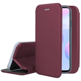 Bordo atverčiamas dėklas Samsung Galaxy S721 S24 FE "Book Elegance"