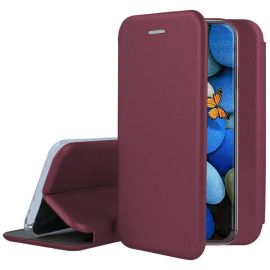 Bordo atverčiamas dėklas Samsung Galaxy S921 S24 "Book Elegance"