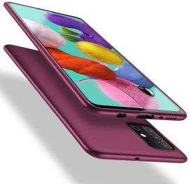 Bordo spalvos dėklas Samsung Galaxy A515 A51 "X-level Guardian"