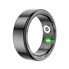 Išmanusis žiedas Maxlife MXSR-100 juodas (8 dydis / 18.3 mm)