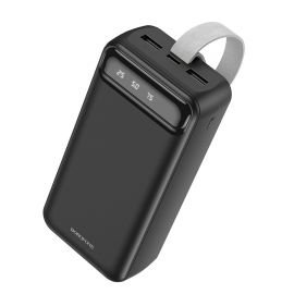 Juoda išorinė baterija Power Bank Borofone BJ14B Freeway 30000mAh