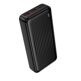 Juoda išorinė baterija Power Bank Borofone BJ80A 22.5W 20000mAh