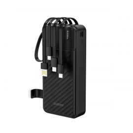 Juoda išorinė baterija Power Bank Dudao K11 Pro 10W 20000mAh