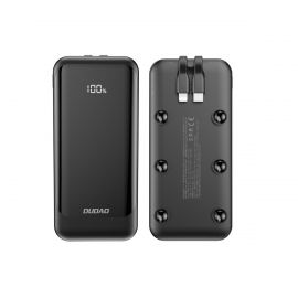 Juoda išorinė baterija Power Bank Dudao K15 22.5W 10000mAh