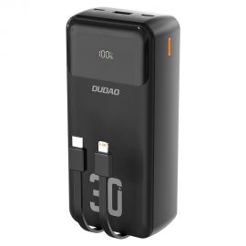 Juoda išorinė baterija Power Bank Dudao K15 Max 22.5W 30000mAh