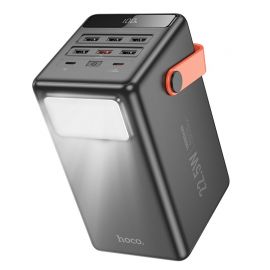 Juoda išorinė baterija Power Bank Hoco J142 22.5W+PD20W 100000mAh