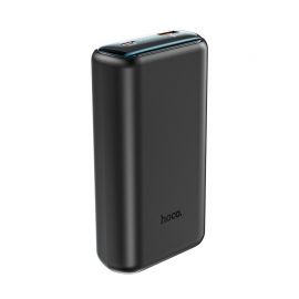 Juoda išorinė baterija Power Bank Hoco Q1A Type-C PD 20W+Quick Charge 3.0 (3.0A) 20000mAh