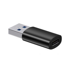 Juodas adapteris Baseus Ingenuity Series USB-A3.1 to Type-C OTG ZJJQ000101