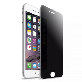 Juodas apsauginis stiklas Apple iPhone 6 / 6S "Full Privacy"