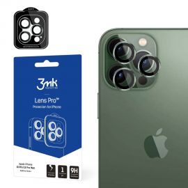 Juodas apsauginis stikliukas kamerai 3MK Lens Pro Apple iPhone 13 Pro / 13 Pro Max
