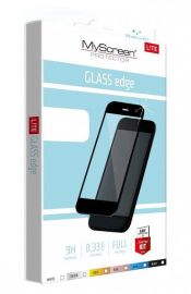Juodas apsauginis stikliukas Samsung Galaxy A025 A02s "MyScreen Lite Edge Full Glue"