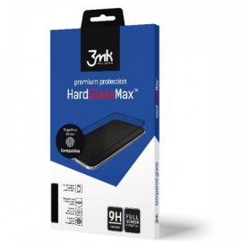 Juodas apsauginis stikliukas Samsung Galaxy N975 Note 10 Plus "3MK Hard Glass Max Finger Print"