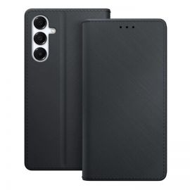 Juodas atverčiamas dėklas Samsung A175 A17 4G / A176 A17 5G "3MK Wallet"