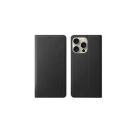 Juodas atverčiamas dėklas Samsung A366 A36 5G "HDD Magnetic Wallet"