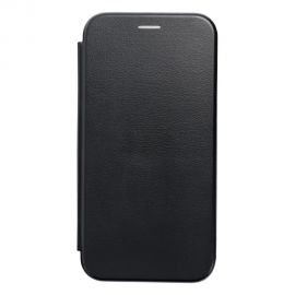 Juodas atverčiamas dėklas Samsung Galaxy A356 A35 5G "Book Elegance"