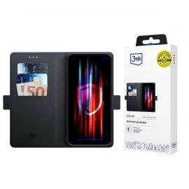 Juodas atverčiamas dėklas Samsung S741 S26 FE "3mk Wallet"