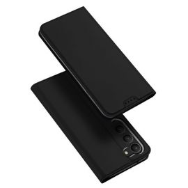 Juodas atverčiamas dėklas Samsung S921 S24 "Dux Ducis Skin Pro"