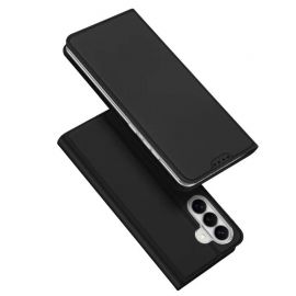 Juodas atverčiamas dėklas Samsung S947 S26 Plus "Dux Ducis Skin Pro"