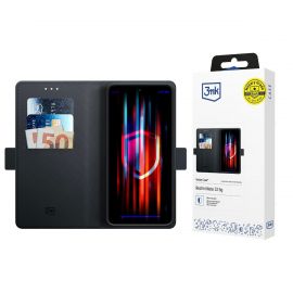 Juodas atverčiamas dėklas Xiaomi 17T "3MK Wallet"