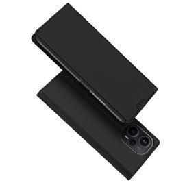 Juodas atverčiamas dėklas Xiaomi Poco F5 5G "Dux Ducis Skin Pro"