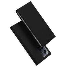 Juodas atverčiamas dėklas Xiaomi Redmi Note 12 / Note 12 4G "Dux Ducis Skin Pro"