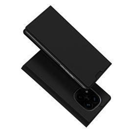 Juodas atverčiamas dėklas Xiaomi Redmi Note 14 Pro Plus 5G juodas "Dux Ducis Skin Pro"